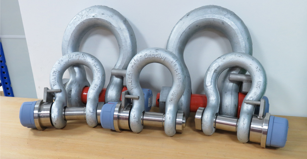 Wireless Load Shackles for a Boat Lift Application